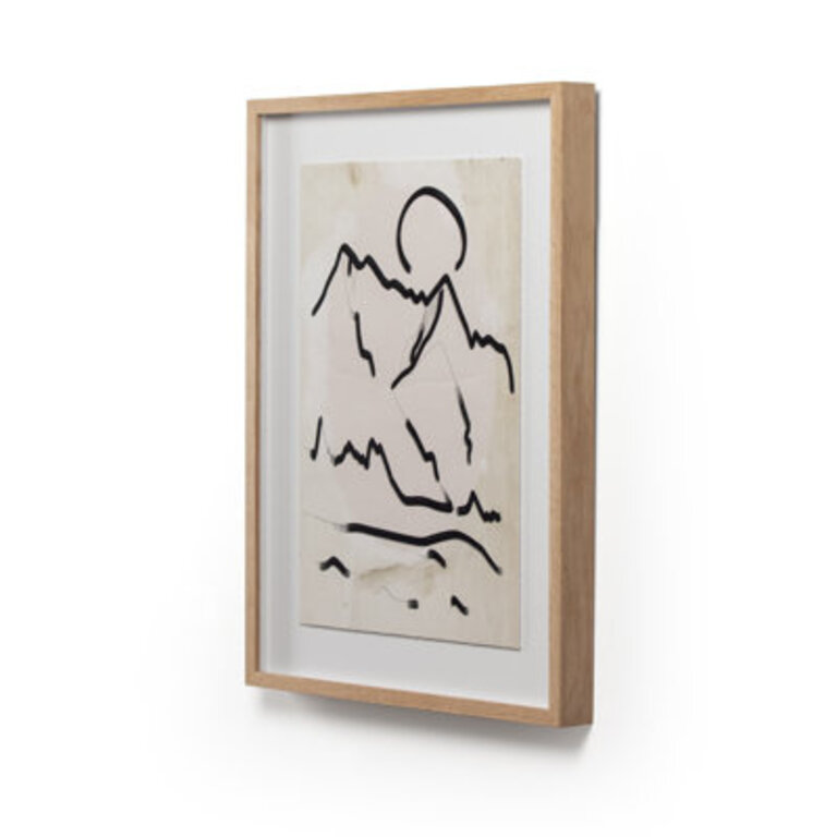 Chartre Mountain High II by Coup D'Esprit Painting Size: 32" H x 24" W