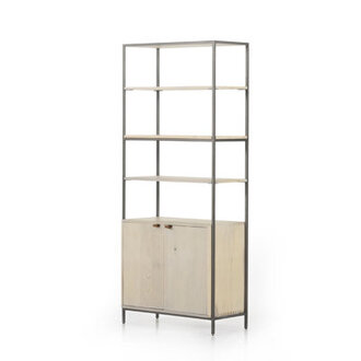 Loki 83 H x 35 W Iron Standard Bookcase