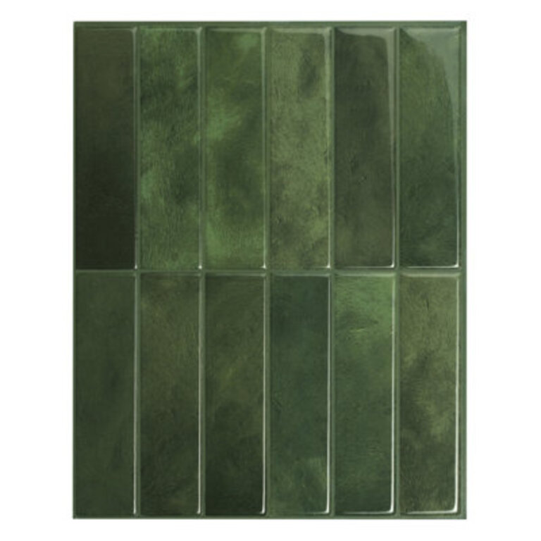 Set of 4 Peel and Stick Gel Backsplash Tiles