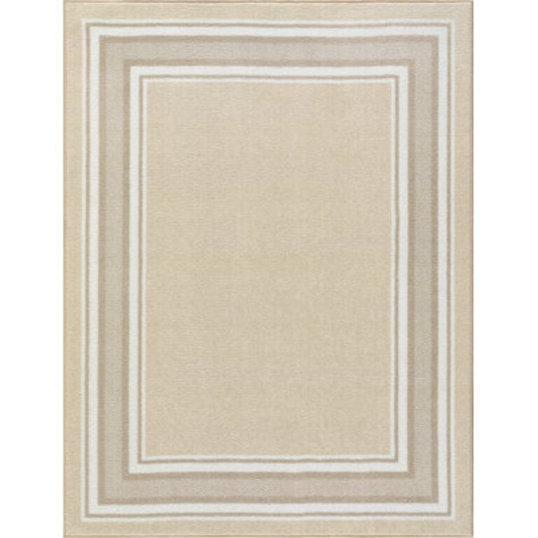 Avigail Beige Non-Slip Area Rug