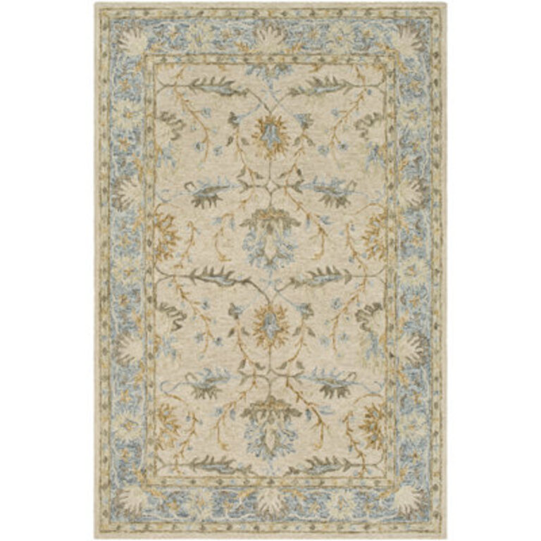 Sienna Hand Tufted Wool Oriental Indoor Rug