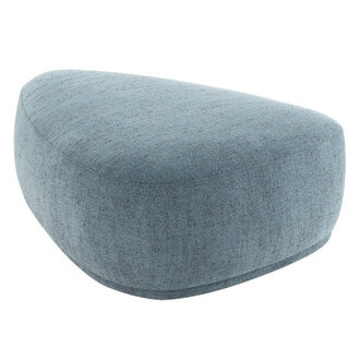 Adna Triangular Upholstered Ottoman