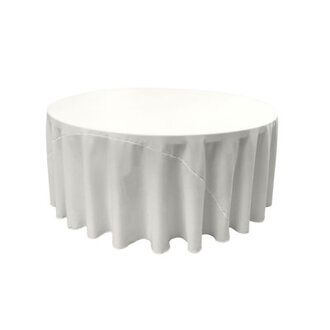 Fisher Solid Color Round Tablecloth