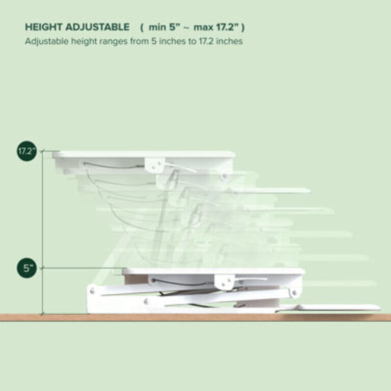 Tamara Height Adjustable Standing Desk Converter