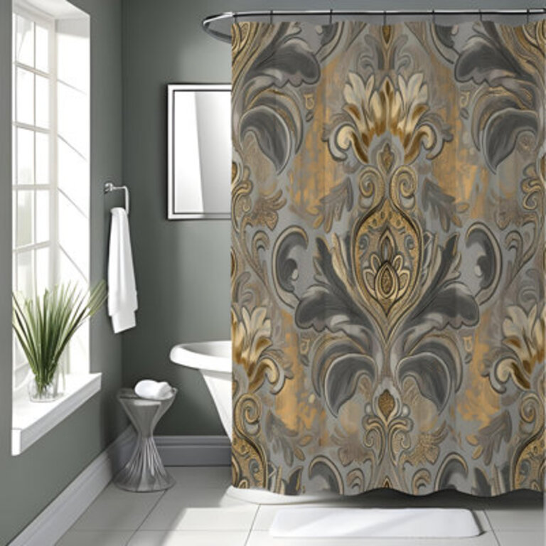 Shower Curtain Size: 70"H x 72"W