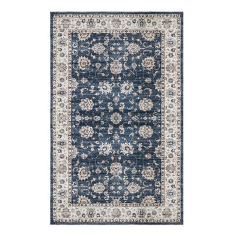 Cherita Machine Woven Polyester Oriental Area Rug