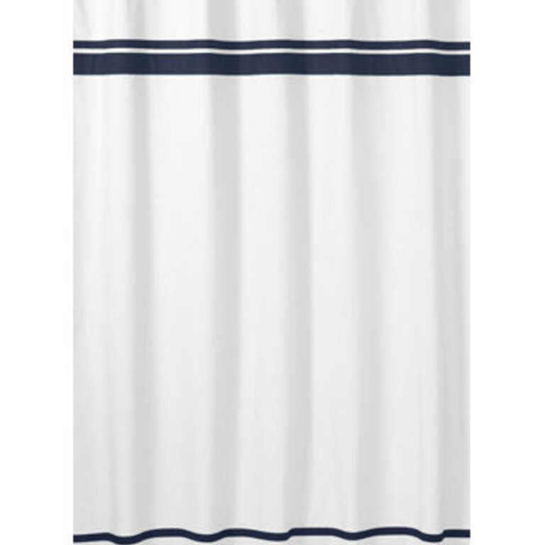 Hotel 100 Cotton Striped Single Shower Curtain