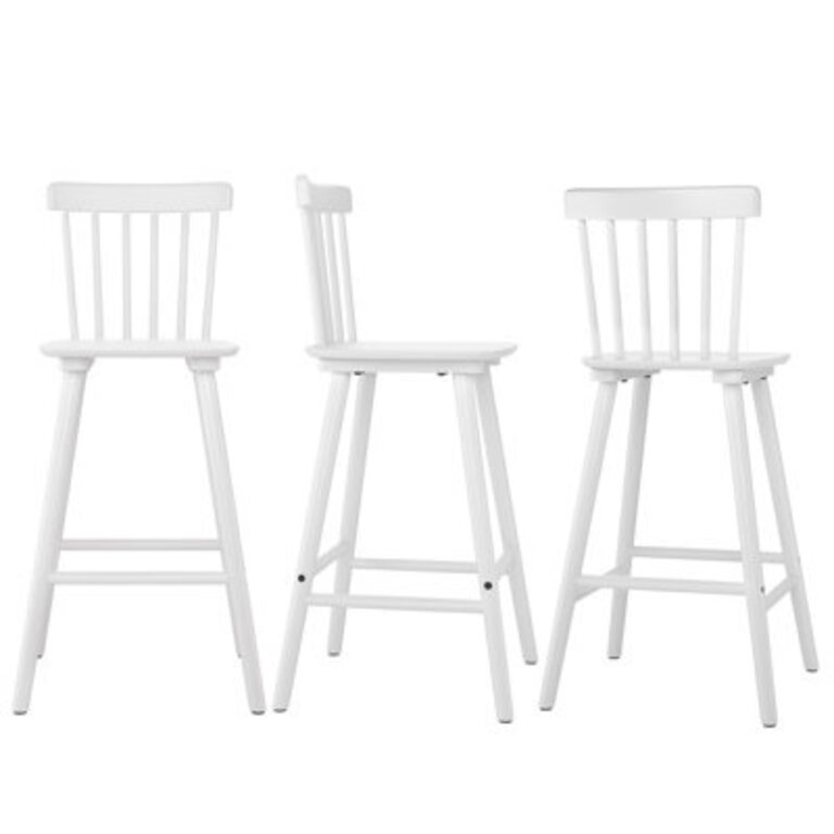 Solid Wood Counter Stool