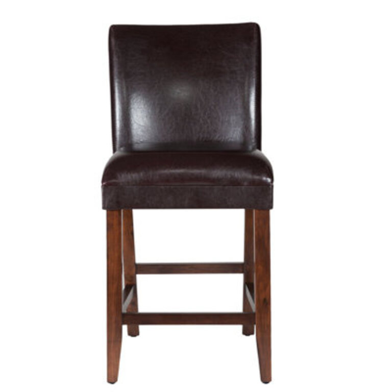 Taib 29 Luxury Faux Leather Bar Stool