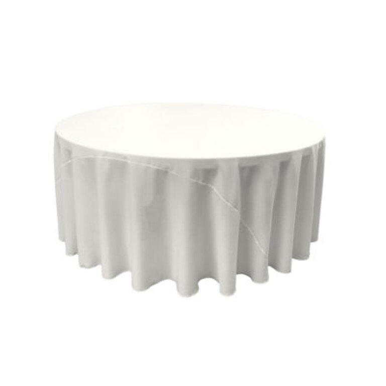Fisher Solid Color Round Tablecloth
