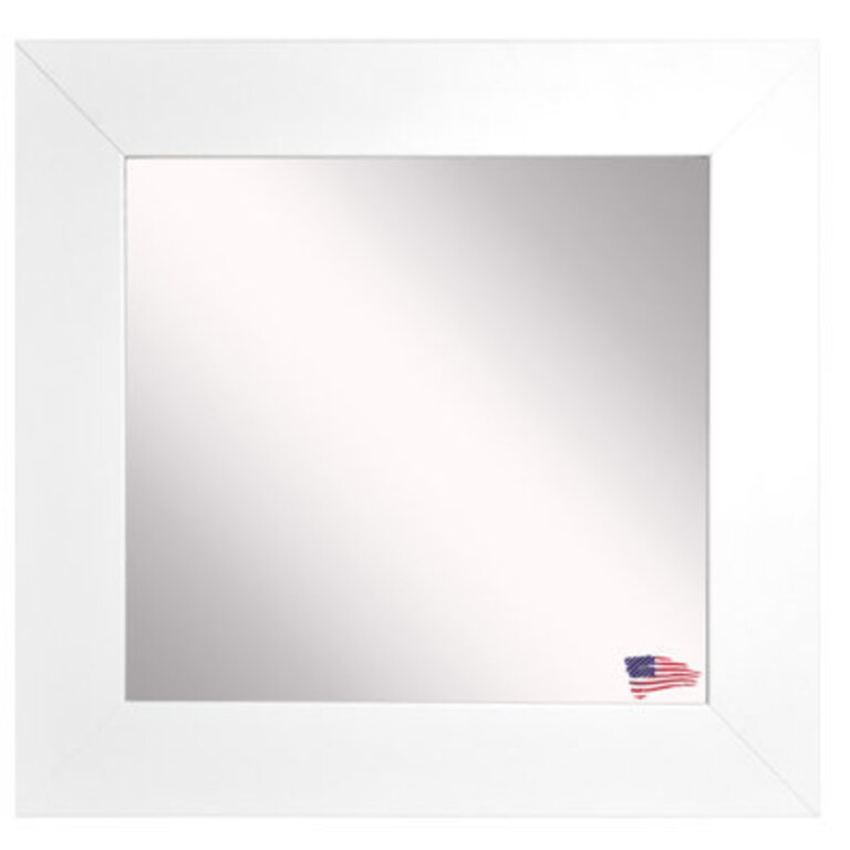 Modern Wood Wall Mirror