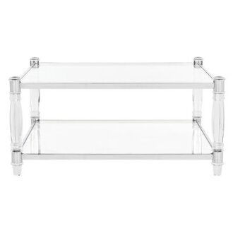 Brahm Glass Top Coffee Table