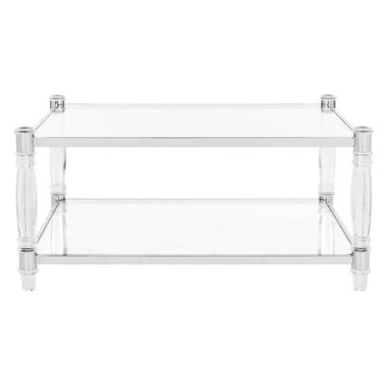 Brahm Glass Top Coffee Table
