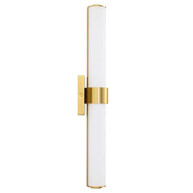 Jesseray 1-Light Integrated LED Dimmable Bathroom Vanity Light Bar with Acrylic Shade