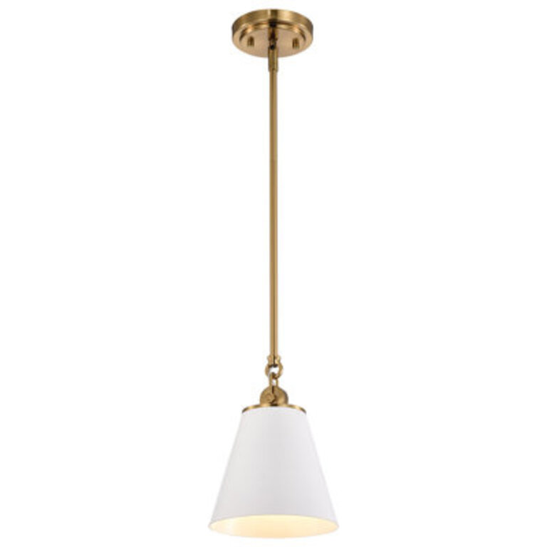 Gertie 7 W 1-Light Cone Single Pendant