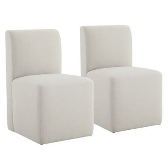 Set of 2 Bralan Upholstered Dining Chairs