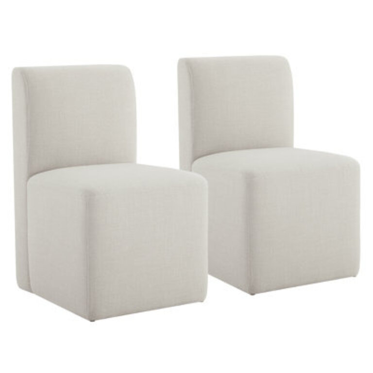 Set of 2 Bralan Upholstered Dining Chairs