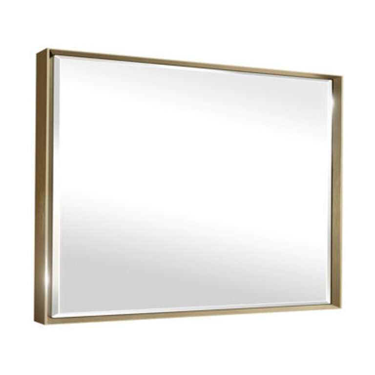 Lohoski Decorative Wall Mirror Beveled Design Bathroom Vanity Mirror Accent Mirror Finish