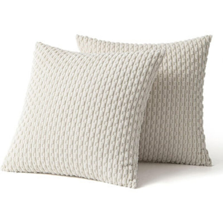 Cozy Throw Pillow Cover 2pcs