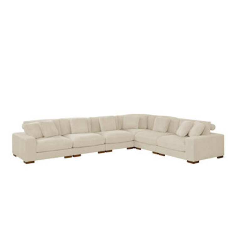 Amrith Corduroy L-Shaped Sectional Reversible