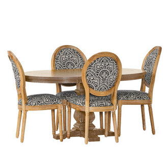 Callington 4 - Person Extendable Pedestal Dining Set