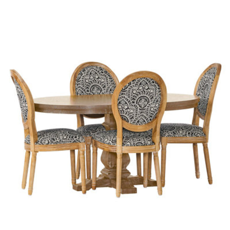 Callington 4 - Person Extendable Pedestal Dining Set