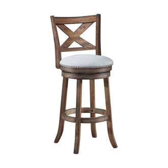 Kohr Swivel Upholstered Counter Stool