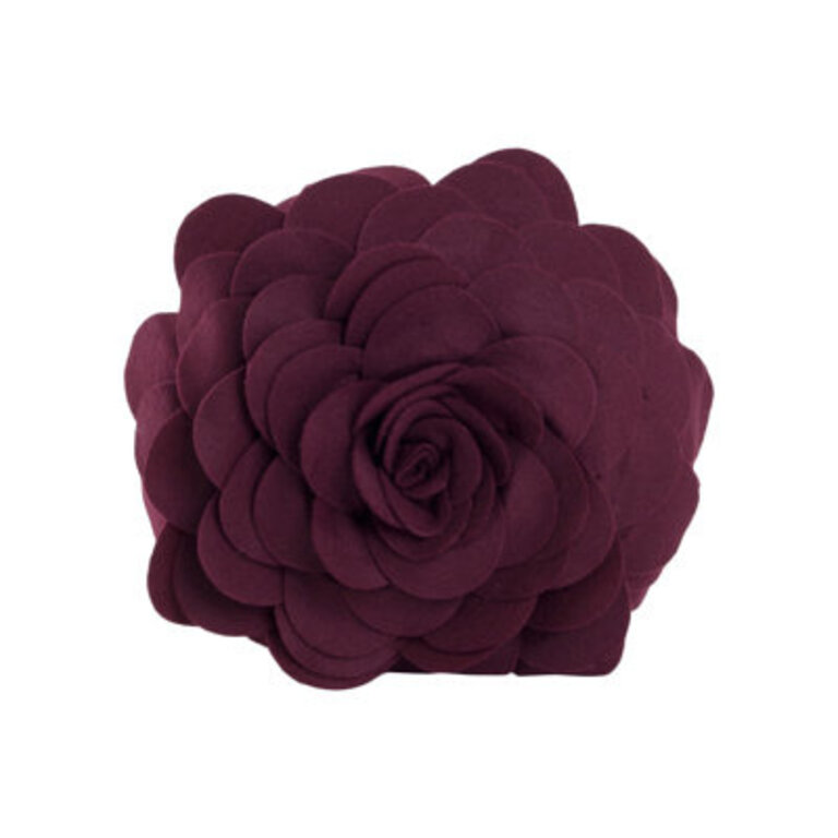 FlowerFloral Round Throw Pillow