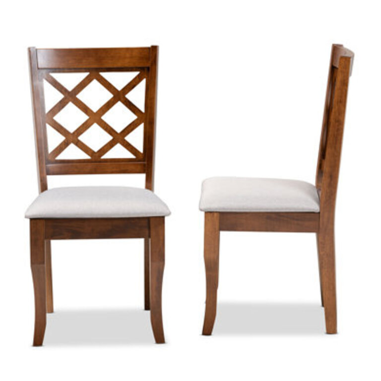 Aizlee Modern and Contemporary Upholstered Wood Dining Chair