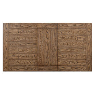 Simons Extendable Oak Solid Wood Base Dining Table
