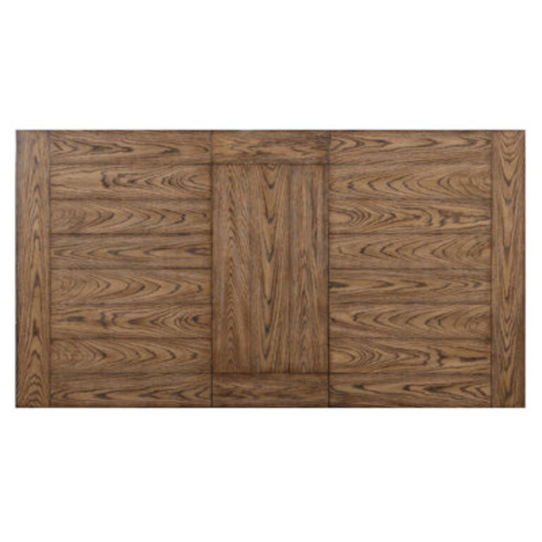 Simons Extendable Oak Solid Wood Base Dining Table