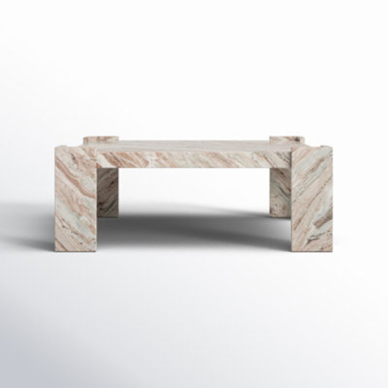 Delaine Marble Top Single Coffee Table