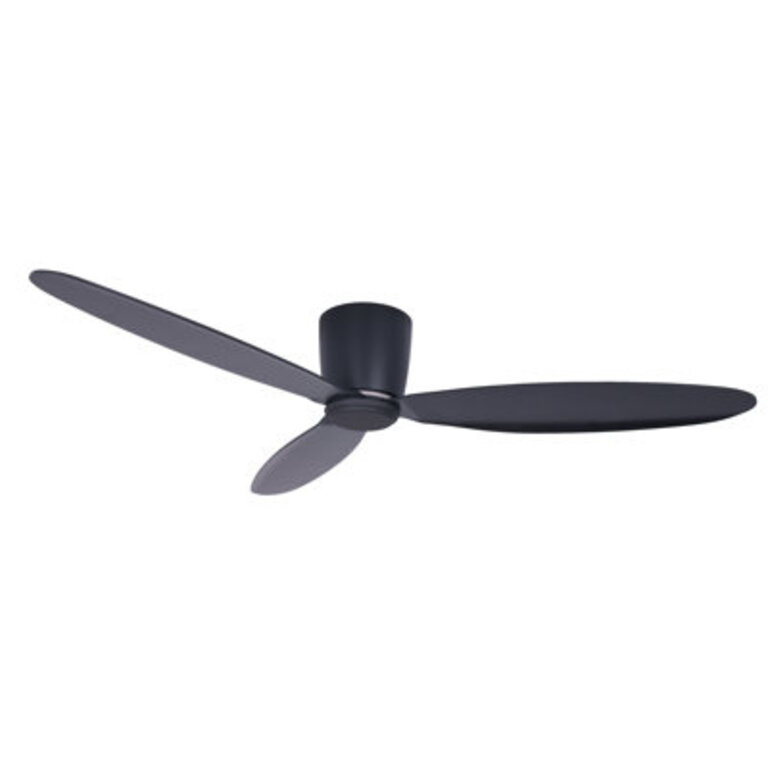 Hardy 3 - Blade Flush Mount Ceiling Fan with Remote Control