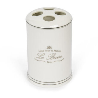 Pabst Porcelain China Toothbrush Holder