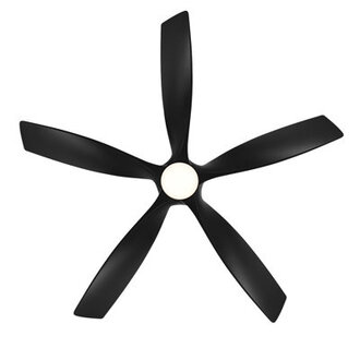 Zephyr 62 Smart IndoorOutdoor Ceiling Fan with 2700K-3000K-4000K-5000K Selectable LED Light Kit and Remote Control Works With Alexa and iOS  Android App