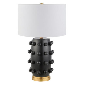 Jacqueline 26 Tall Ceramic Table Lamp with Fabric Shade