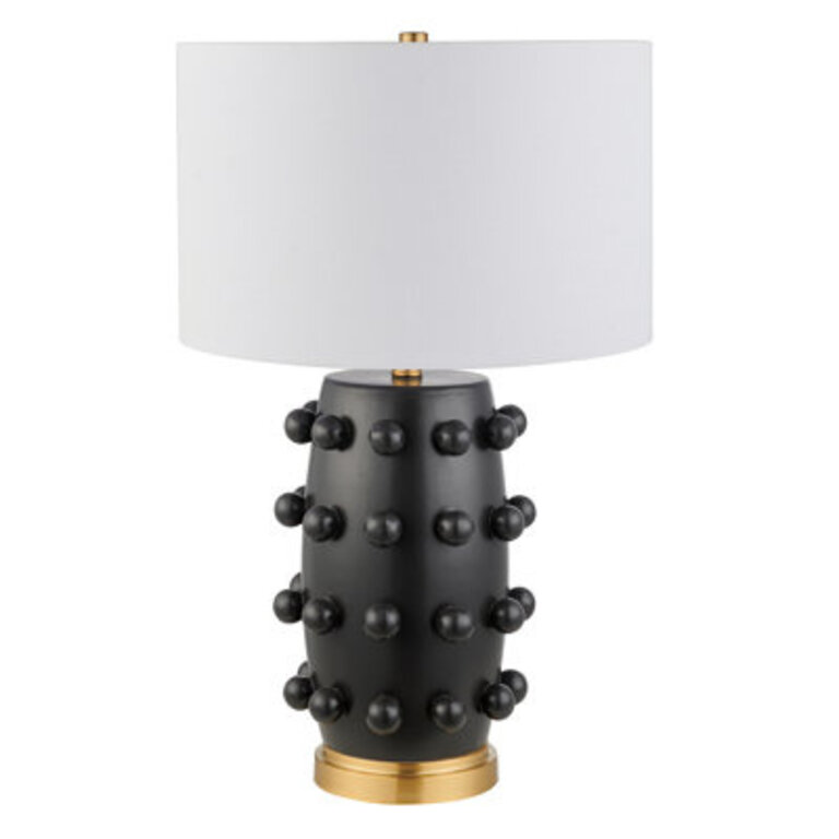 Jacqueline 26 Tall Ceramic Table Lamp with Fabric Shade