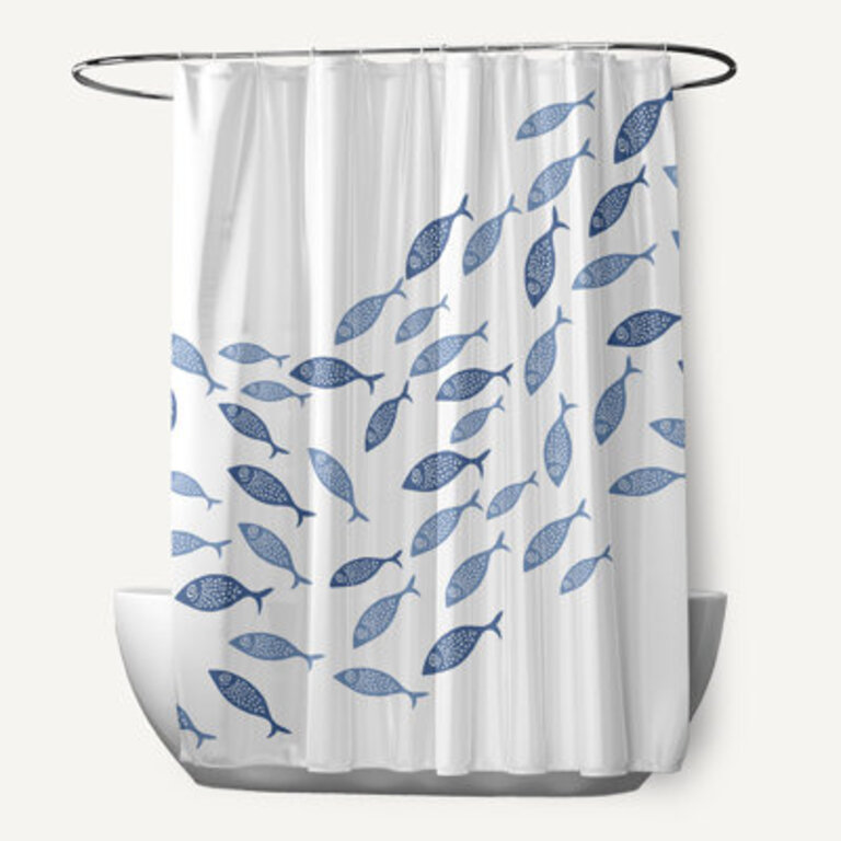 Eastbourne Coastal Single Shower Curtain