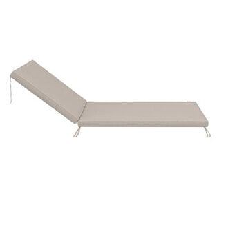 Outdoor Chaise Cushion With Sunbrella Fabric