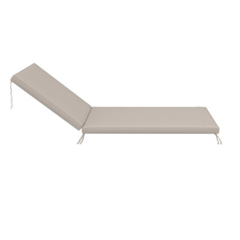 Outdoor Chaise Cushion With Sunbrella Fabric