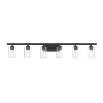 Knudson 6 - Light Bathroom Steel Dimmable Bathroom Vanity Light