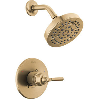 SAYLOR Single-Function Shower Faucet Set Valve Trim Kit Shower Head and Handle Set