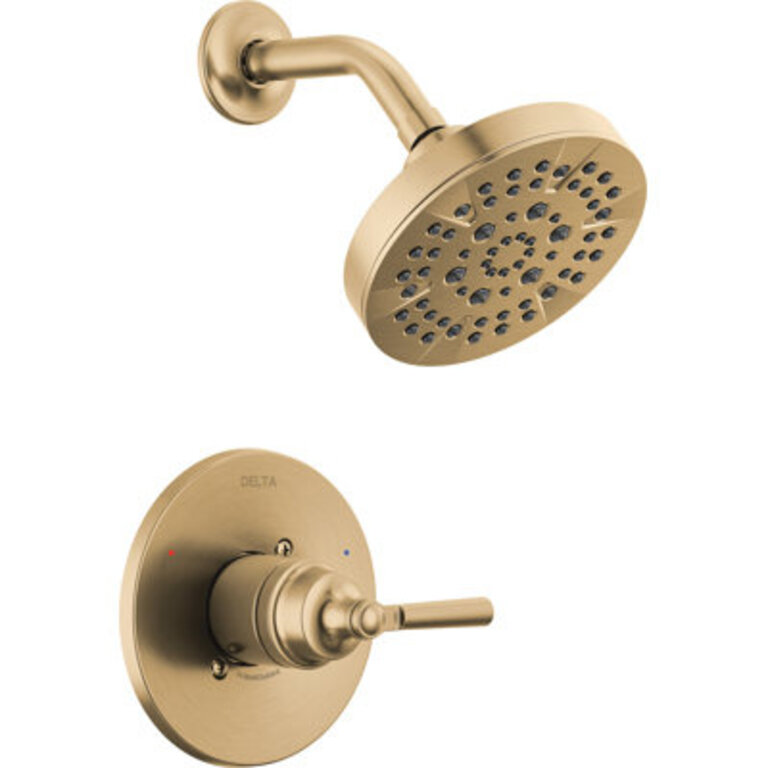 SAYLOR Single-Function Shower Faucet Set Valve Trim Kit Shower Head and Handle Set