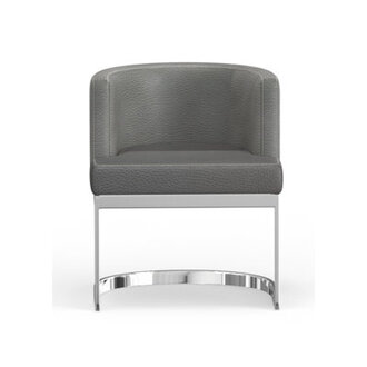 Hopedale 18 H Faux Leather Upholstered Armchair