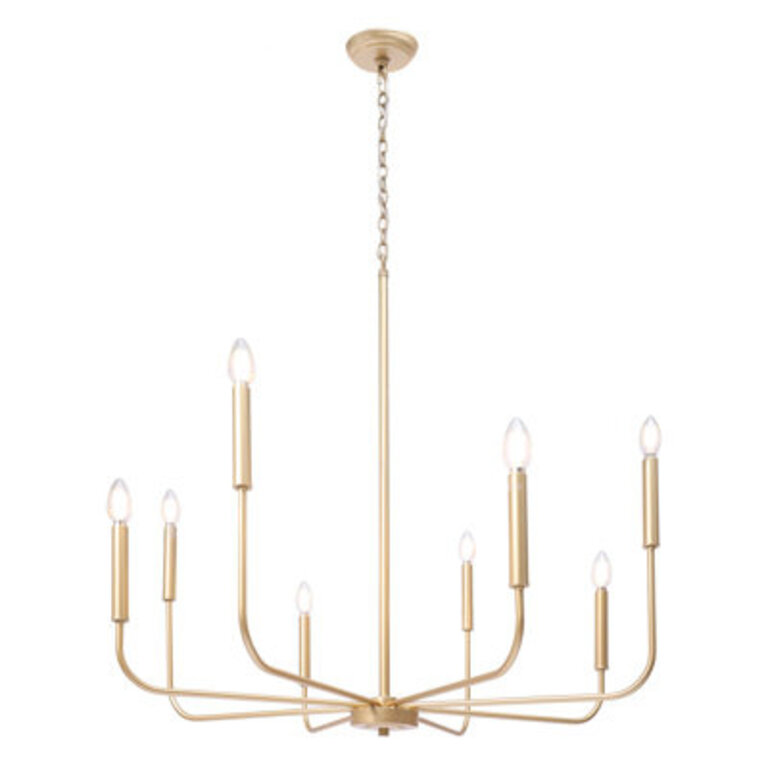 Kaymarie 8-Light 315W Candle Style ClassicTraditional Dimmable Living Room Chandelier UL Certified