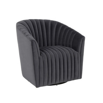 329 Wide Swivel Barrel Chair