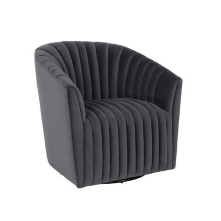 329 Wide Swivel Barrel Chair
