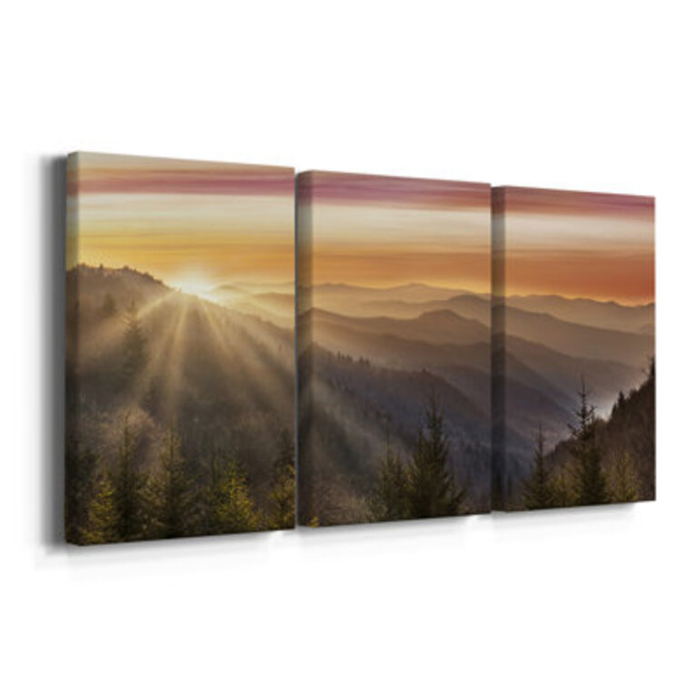 Smokey Sunrise  3 - Pieces