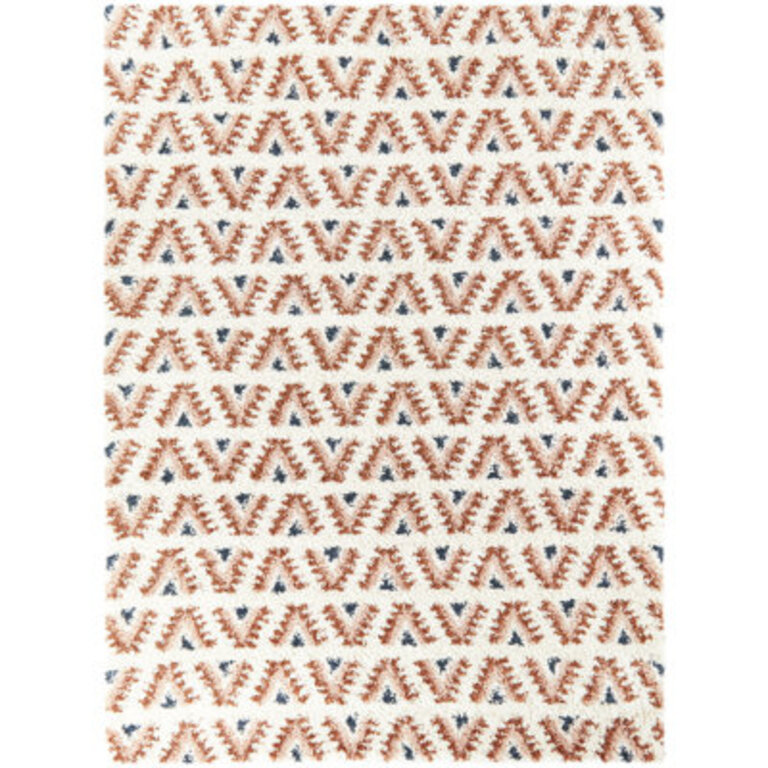 Setrag Geometric Shag Area Rug