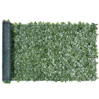 3 ft H x 10 ft W Faux Ivy Leaves Polyethylene Privacy Screen